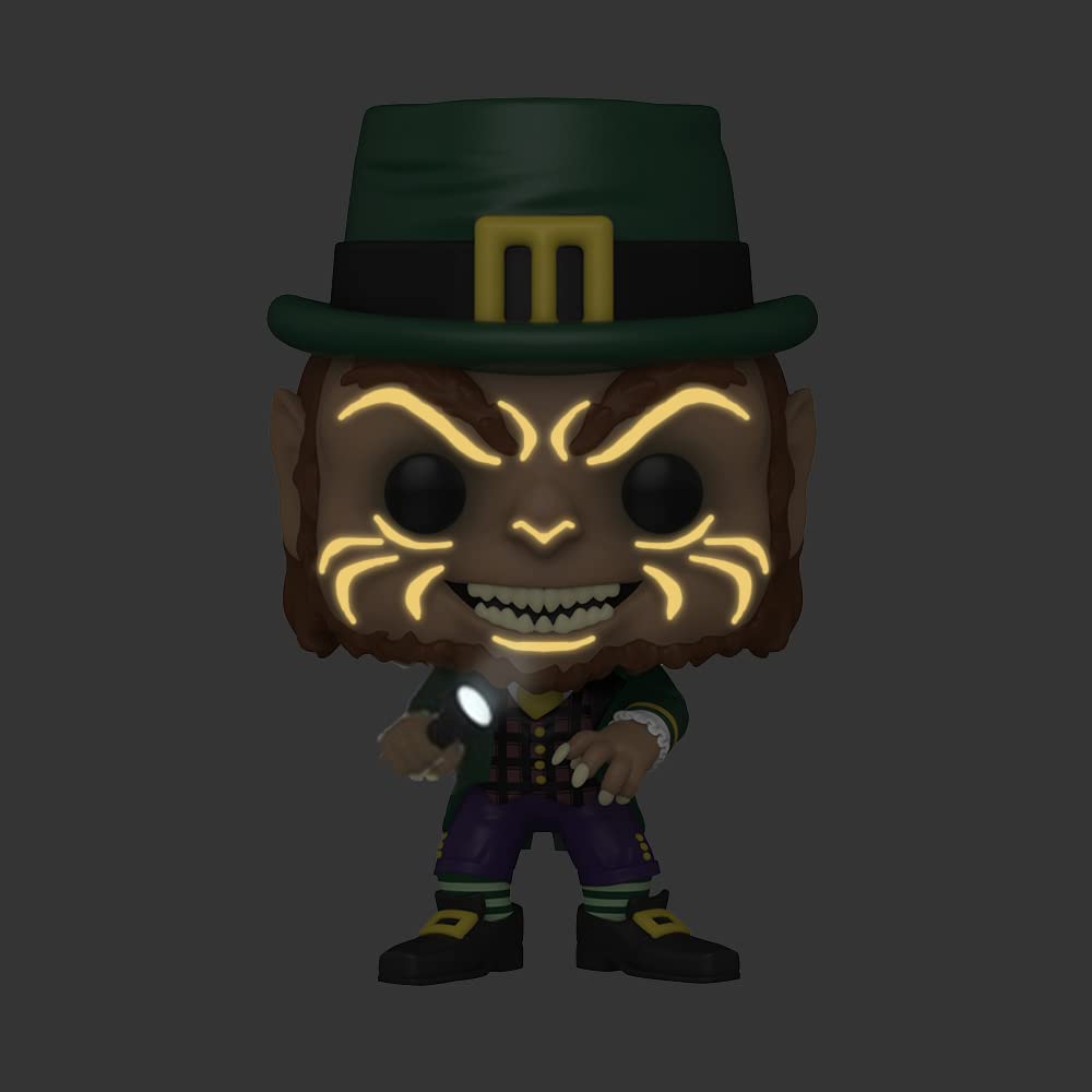 Funko Pop! Glow in the Dark Leprechaun with Flashlight #1246 GITD Figurine FUNKO