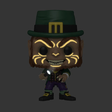 Funko Pop! Glow in the Dark Leprechaun with Flashlight #1246 GITD Figurine FUNKO