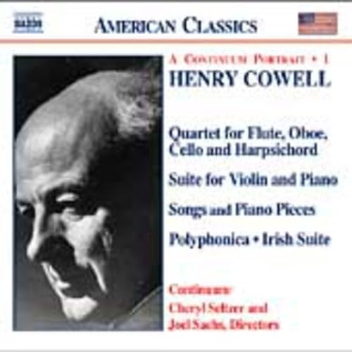 COWELL: Quartet / Violin Suite / Songs / Piano Pieces / Poly CD