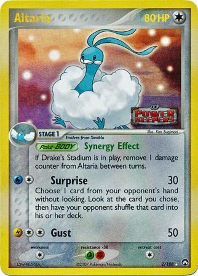 Altaria (2/108) (Stamped) [EX: Power Keepers] Pokémon