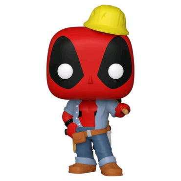 Funko Pop Marvel Construction Worker Deadpool FUNKO