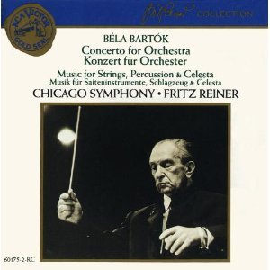 Béla Bartók: Concerto for Orchestra, Music for Strings Percussion & Celesta - Reiner - (RCA Gold Seal) CD