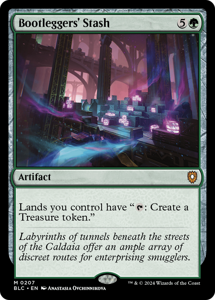 Bootleggers' Stash [Bloomburrow Commander] Magic: The Gathering
