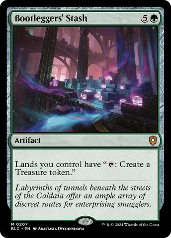 Bootleggers' Stash [Bloomburrow Commander] Magic: The Gathering