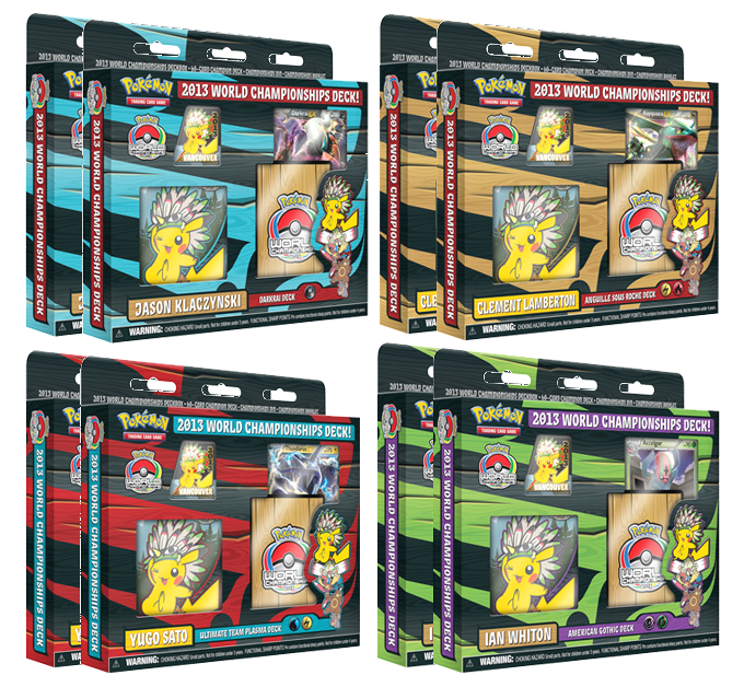 2013 World Championships Deck Display Pokémon
