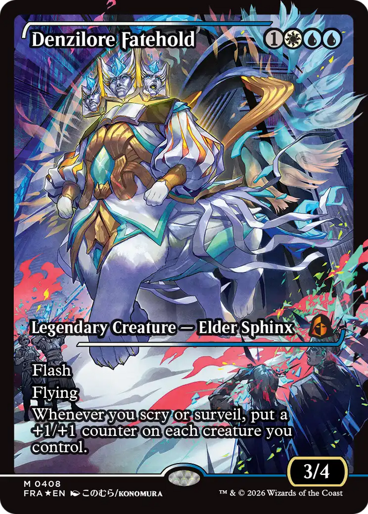 Denzilore Fatehold (Showcase) (0408) [Reality Fracture] Magic: The Gathering