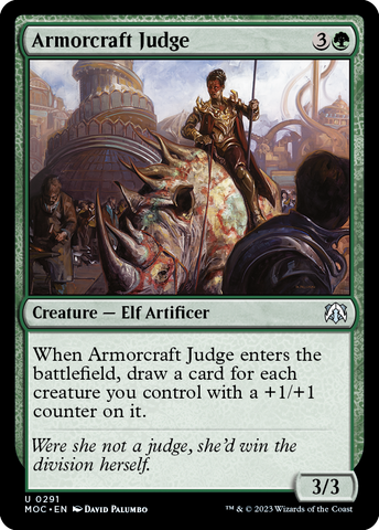 Armorcraft Judge [March of the Machine Commander] Magic: The Gathering