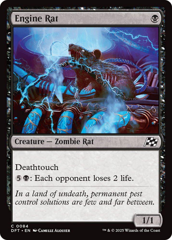 Engine Rat [Aetherdrift] Magic: The Gathering