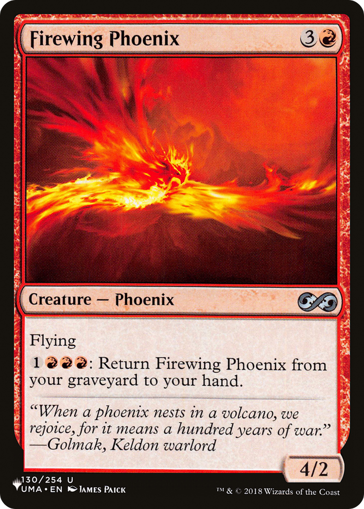 Firewing Phoenix [The List] Magic: The Gathering