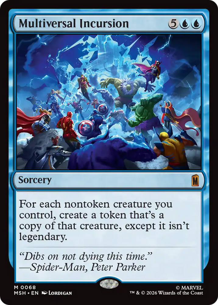 Multiversal Incursion [Marvel Super Heroes] Magic: The Gathering