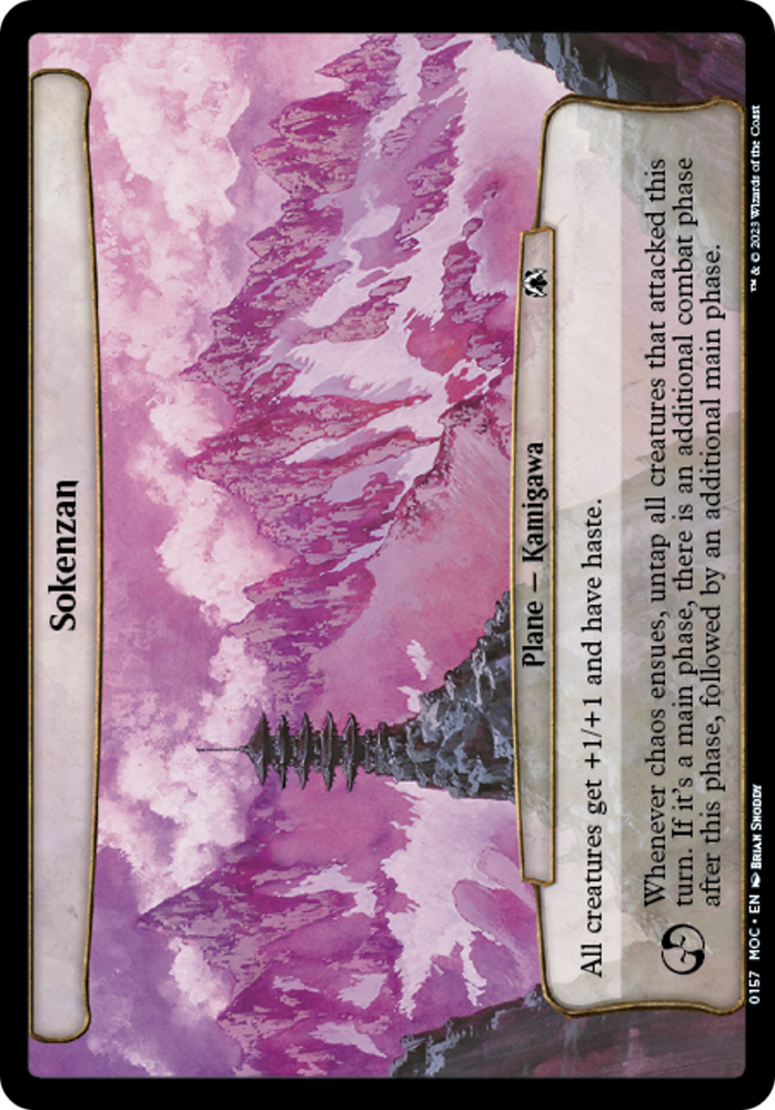 Sokenzan [March of the Machine Commander] Magic: The Gathering