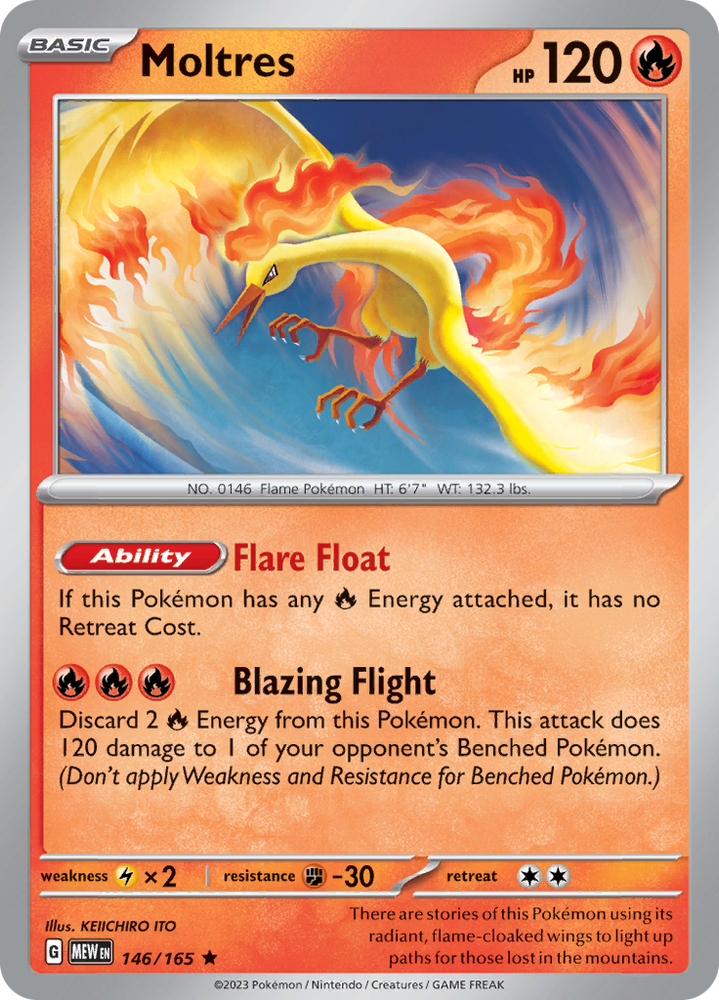 Moltres (146/165) [Scarlet & Violet 151] Pokémon