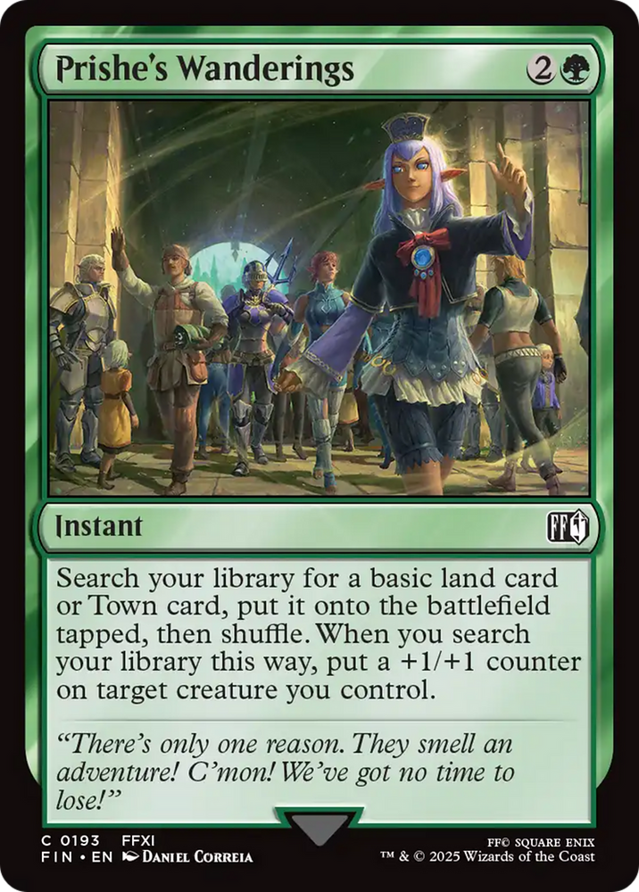 Prishe's Wanderings [FINAL FANTASY] Magic: The Gathering