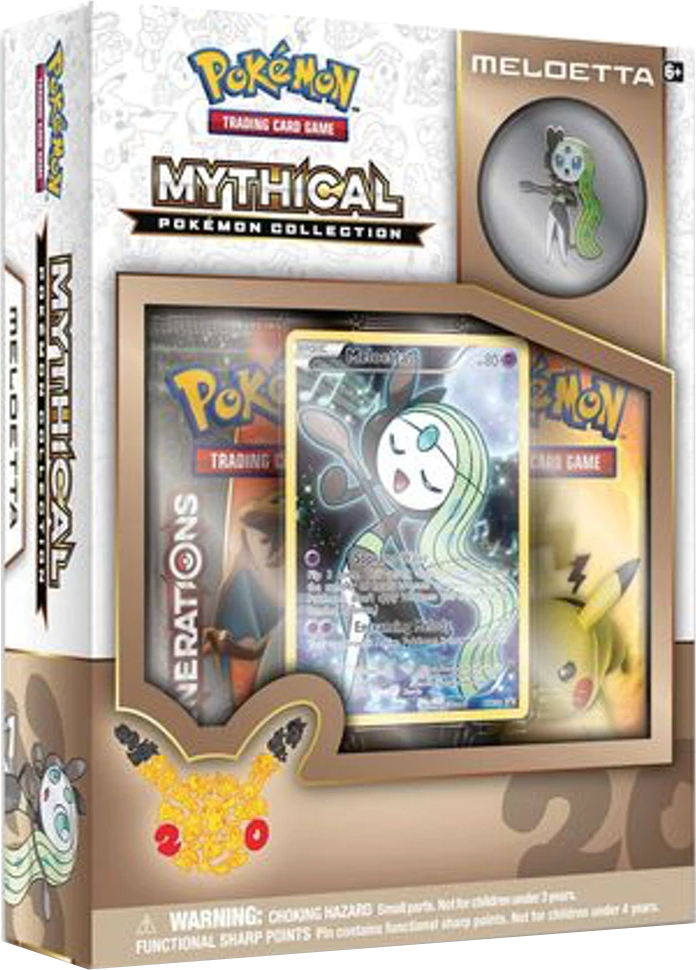 Mythical Pokemon Collection (Meloetta) Pokémon