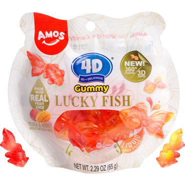 Amos 4D Gummy Lucky Fish