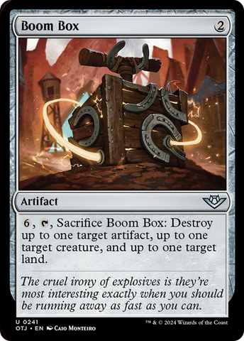 Boom Box [Outlaws of Thunder Junction] Magic: The Gathering