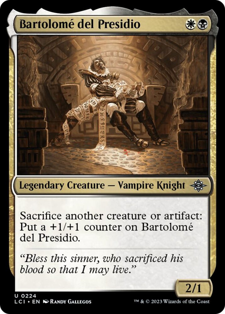 Bartolome del Presidio [The Lost Caverns of Ixalan] Magic: The Gathering