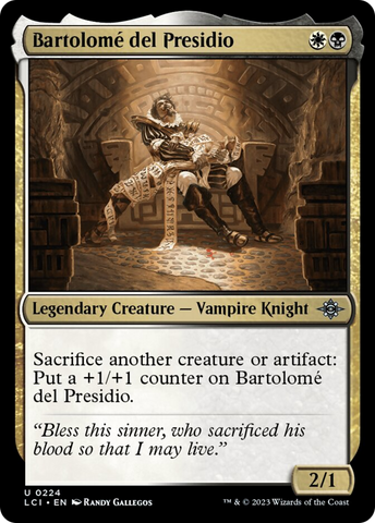 Bartolome del Presidio [The Lost Caverns of Ixalan] Magic: The Gathering