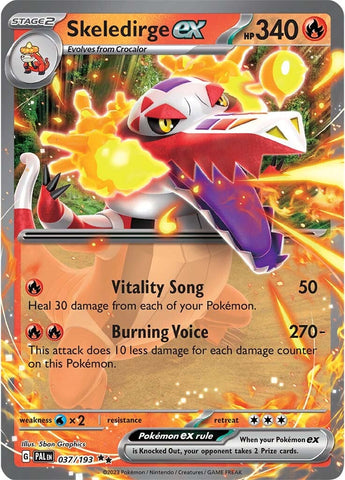 Skeledirge ex (037/193) [Scarlet & Violet: Paldea Evolved] Pokémon