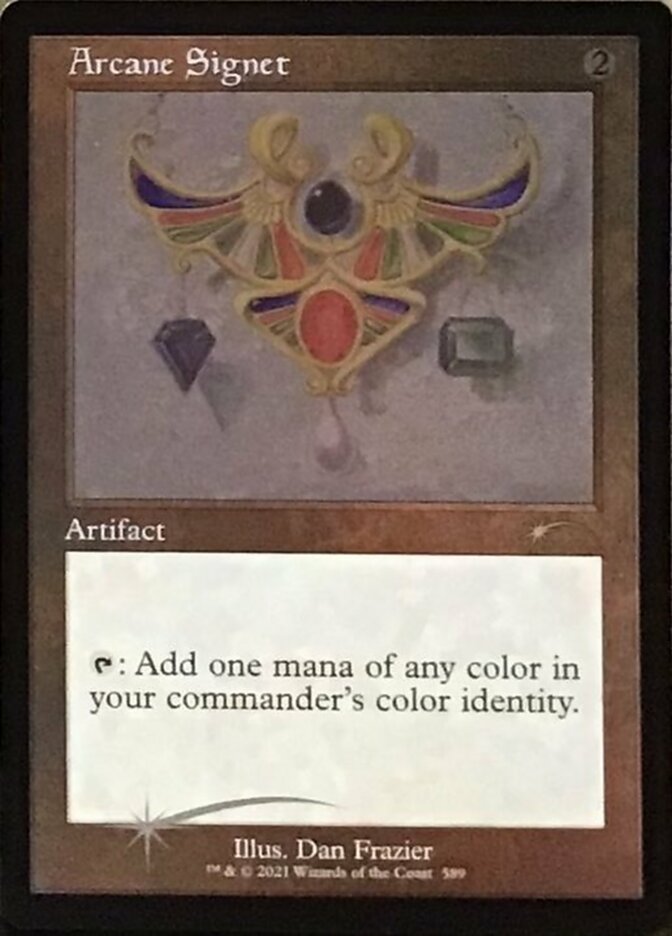Arcane Signet (Retro) (Foil Etched) [Secret Lair Drop Promos] Magic: The Gathering