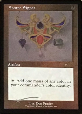 Arcane Signet (Retro) (Foil Etched) [Secret Lair Drop Promos] Magic: The Gathering