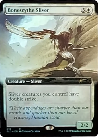 Bonescythe Sliver (Extended Art) [Secret Lair Drop Series] Magic: The Gathering