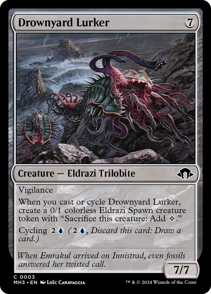 Drownyard Lurker [Modern Horizons 3] Magic: The Gathering