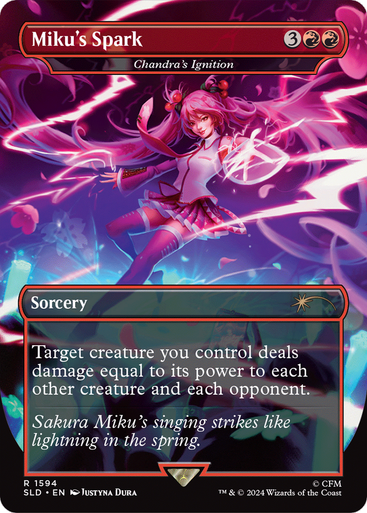 Miku's Spark - Chandra's Ignition [Secret Lair Drop Series] Magic: The Gathering