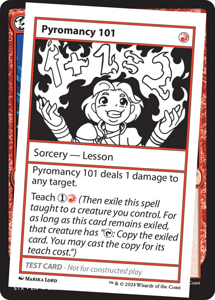 Pyromancy 101 [Mystery Booster 2 Playtest Cards] Magic: The Gathering