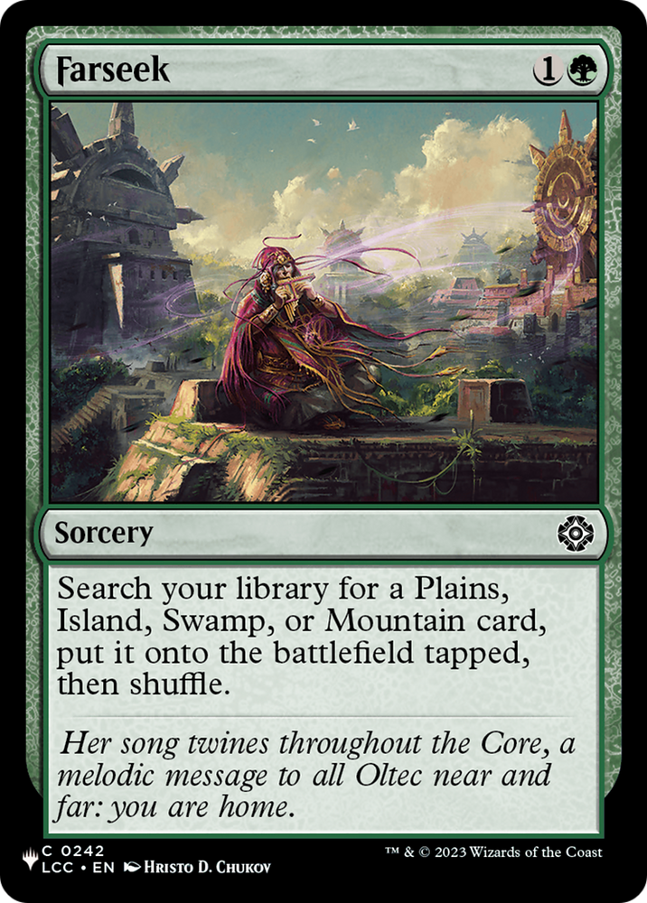 Farseek (LCC) [The List] Magic: The Gathering