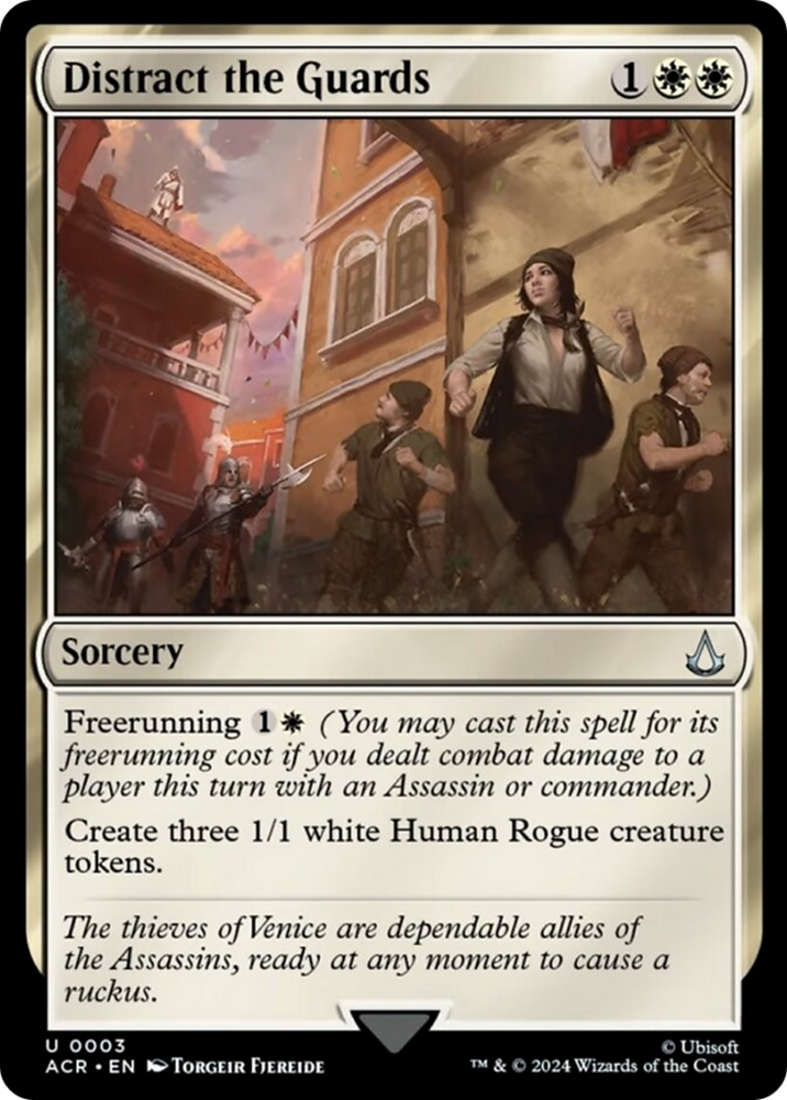 Distract the Guards [Assassin's Creed] Magic: The Gathering