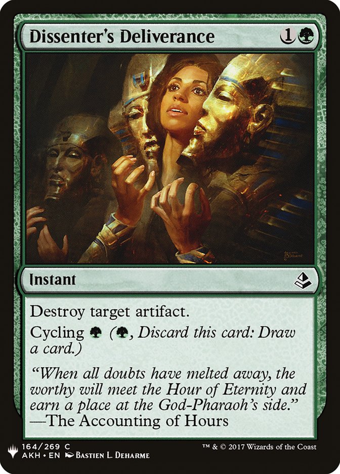 Dissenter's Deliverance [Mystery Booster] Magic: The Gathering