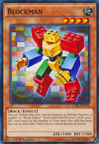 Blockman [LDK2-ENY19] Common Yu-Gi-Oh!