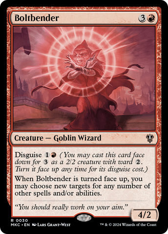 Boltbender [Murders at Karlov Manor Commander] Magic: The Gathering