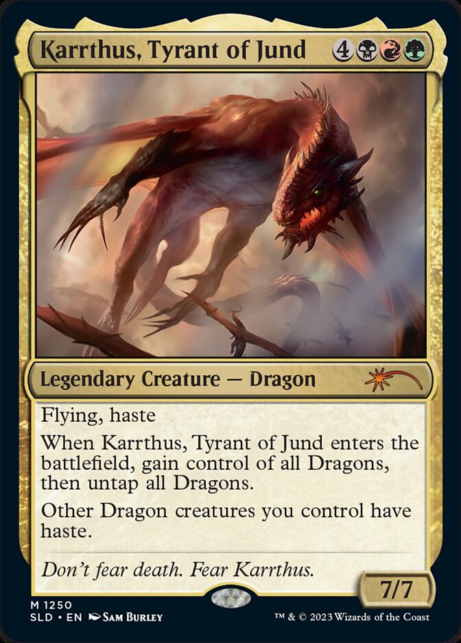 Karrthus, Tyrant of Jund [Secret Lair Drop Series] Magic: The Gathering