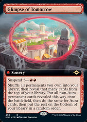 Glimpse of Tomorrow (Extended Art) [Modern Horizons 2] Magic: The Gathering