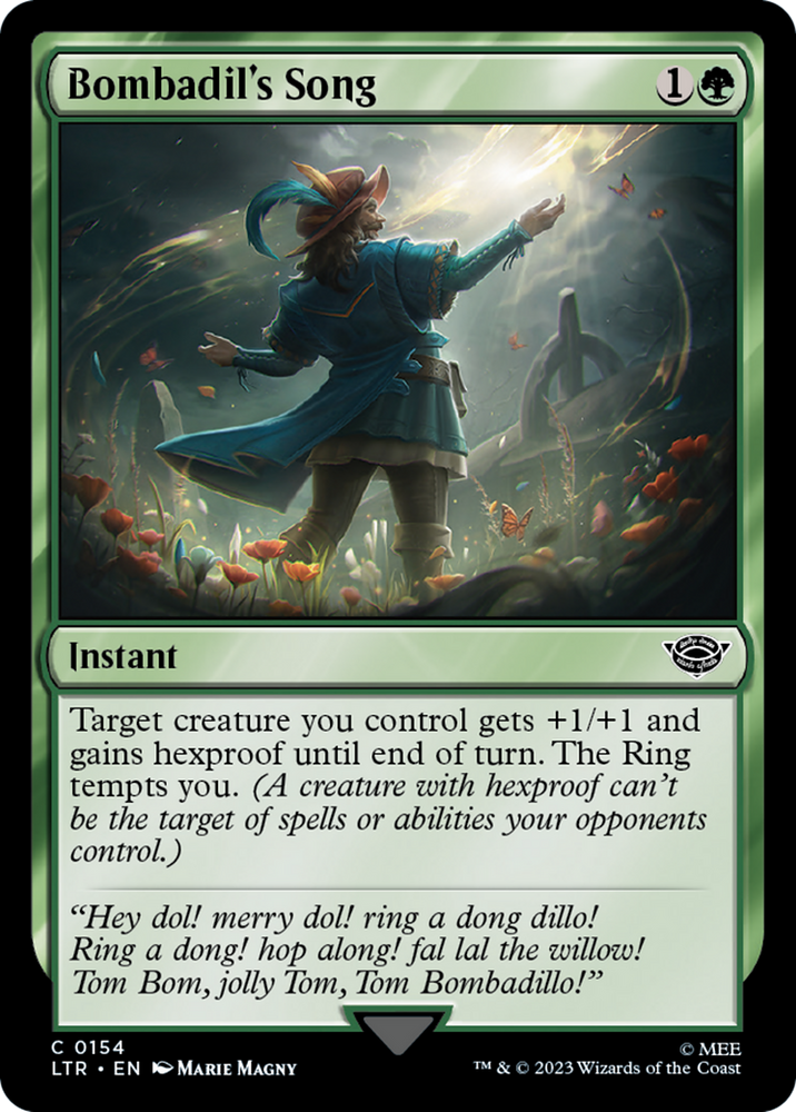 Bombadil's Song [The Lord of the Rings: Tales of Middle-Earth] Magic: The Gathering