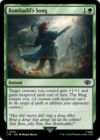Bombadil's Song [The Lord of the Rings: Tales of Middle-Earth] Magic: The Gathering
