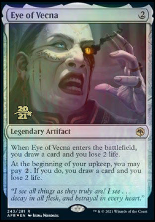 Eye of Vecna [Dungeons & Dragons: Adventures in the Forgotten Realms Prerelease Promos] Magic: The Gathering