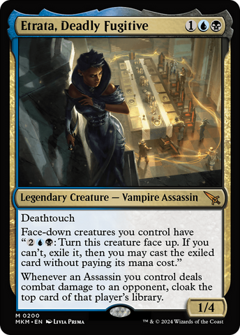 Etrata, Deadly Fugitive [Murders at Karlov Manor] Magic: The Gathering