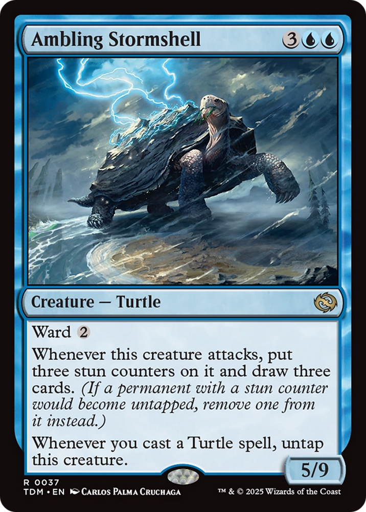 Ambling Stormshell [Tarkir: Dragonstorm] Magic: The Gathering