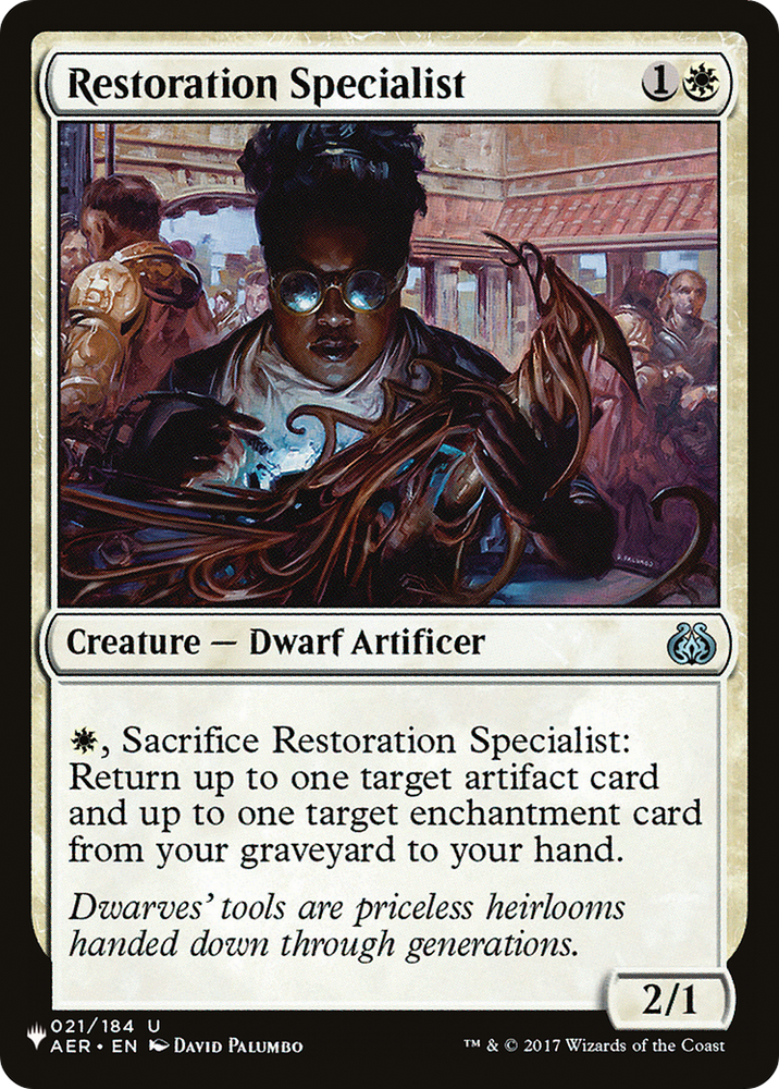 Restoration Specialist [The List] Magic: The Gathering