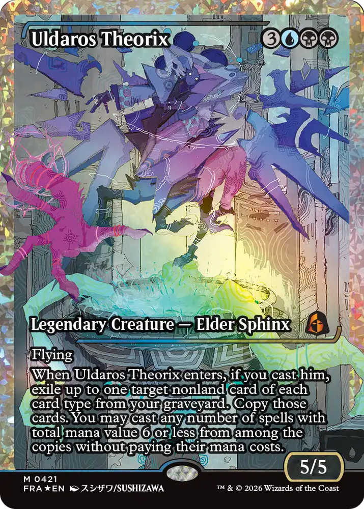 Uldaros Theorix (Showcase) (Fracture Foil) (0421) [Reality Fracture] Magic: The Gathering