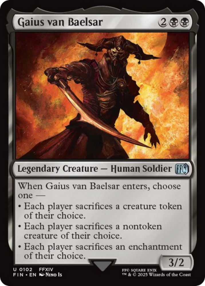 Gaius van Baelsar [FINAL FANTASY] Magic: The Gathering