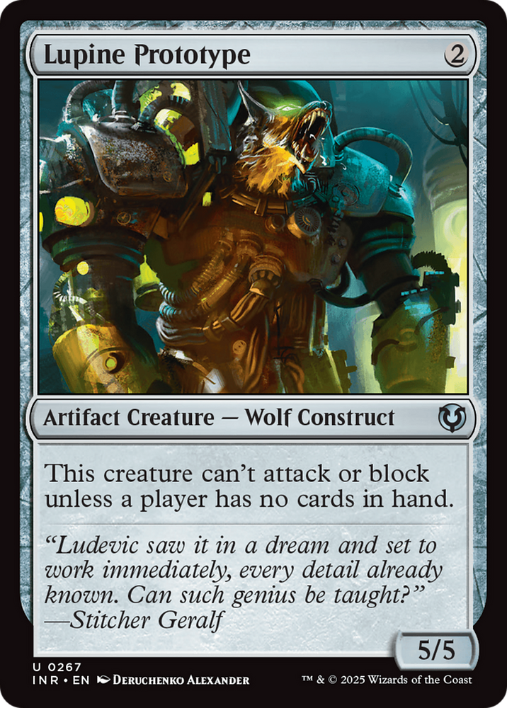 Lupine Prototype [Innistrad Remastered] Magic: The Gathering