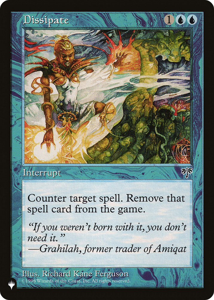 Dissipate [The List] Magic: The Gathering
