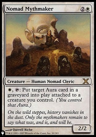 Nomad Mythmaker [The List] Magic: The Gathering