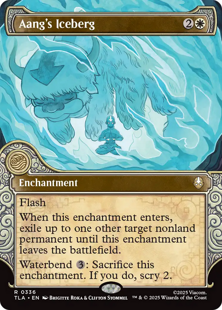 Aang's Iceberg (Showcase) [Avatar: The Last Airbender] Magic: The Gathering