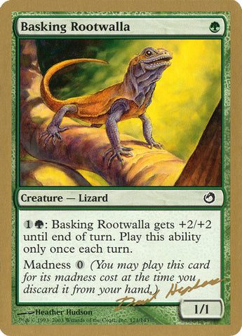Basking Rootwalla (Dave Humpherys) [World Championship Decks 2003] Magic: The Gathering