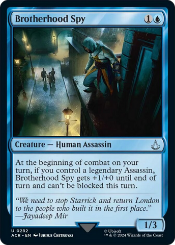 Brotherhood Spy [Assassin's Creed] Magic: The Gathering